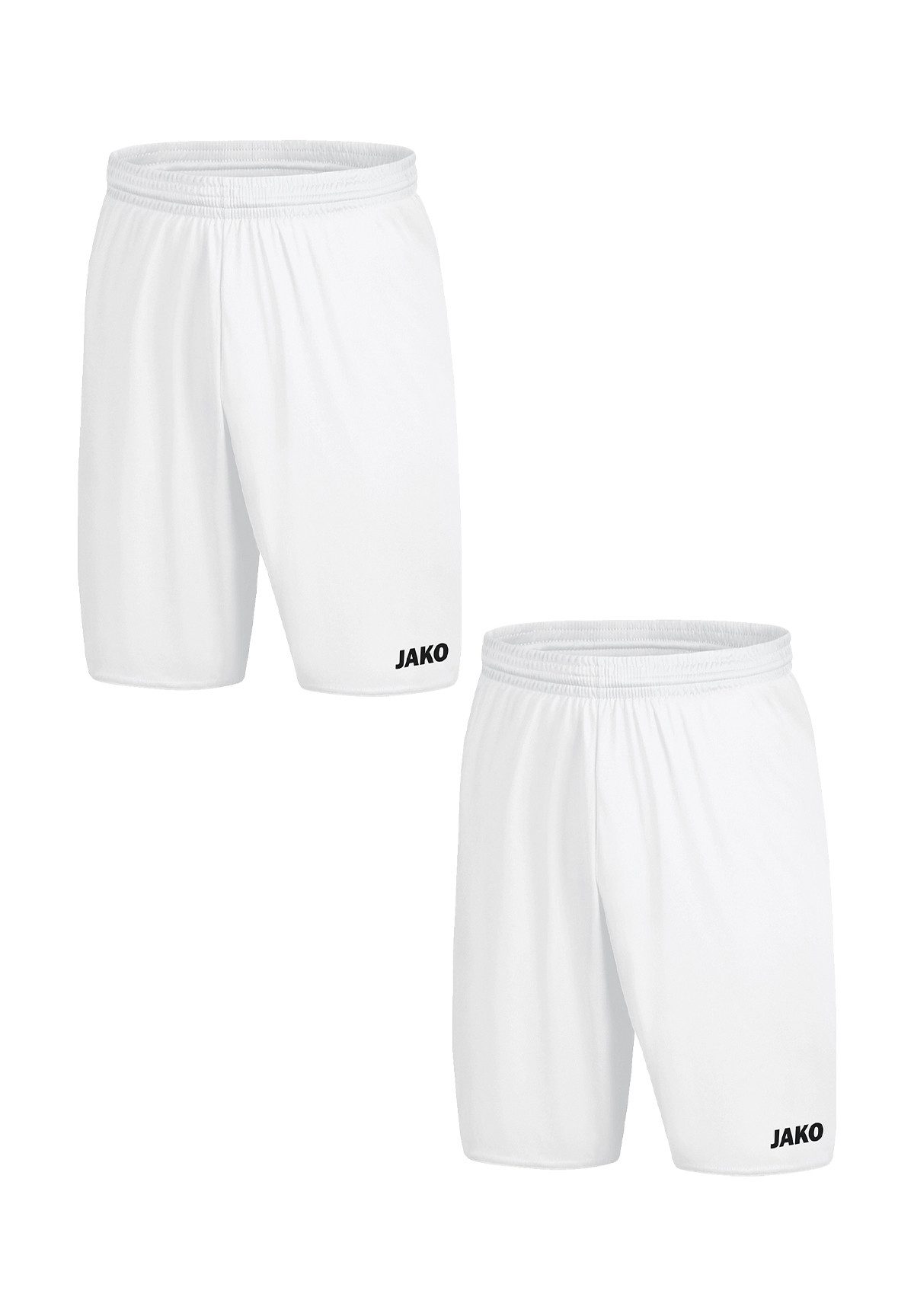 Jako Trainingshose Sporthose 2er-Set kurz Elastischer Bund Kordelzug Sporthose Manchester 2.0 ohne Innenslip
