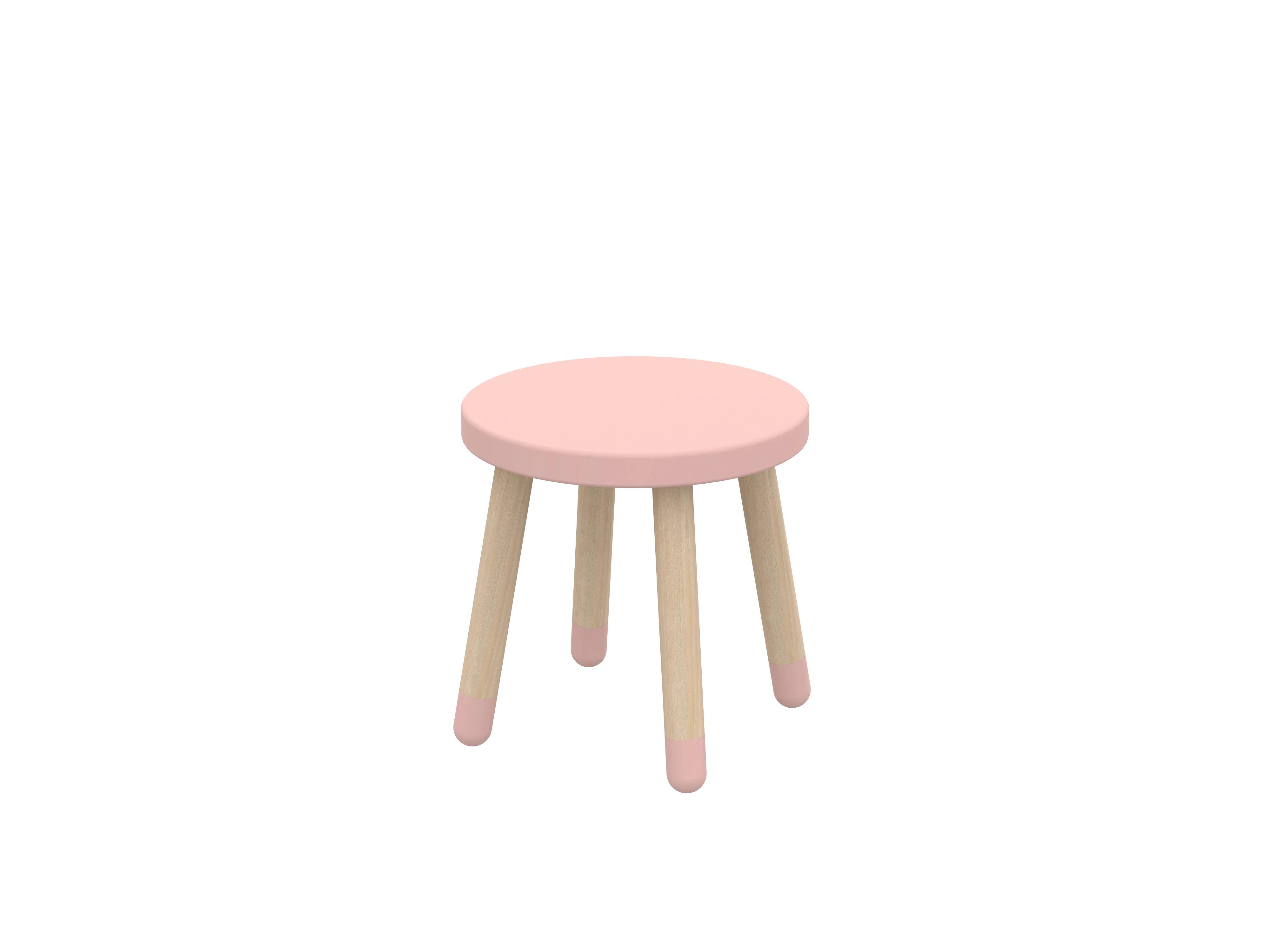 Flexa Kinderhocker Dots Табуретки, Blushing Pink (1 St)