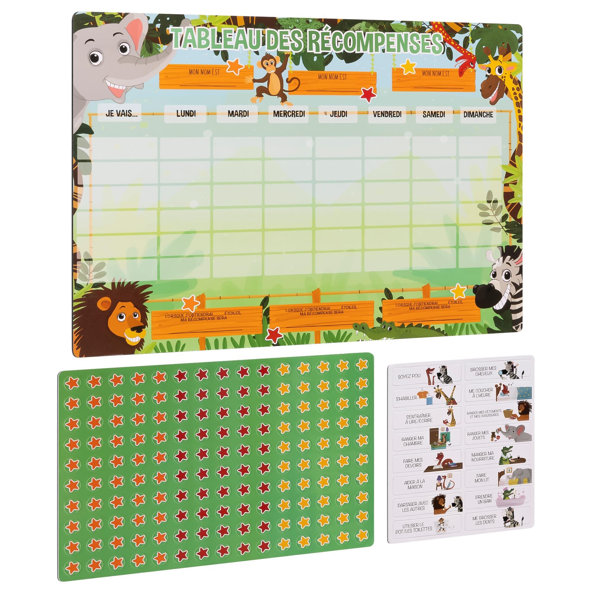 Luigi's Magnettafel reward chart (French), (1-tlg)