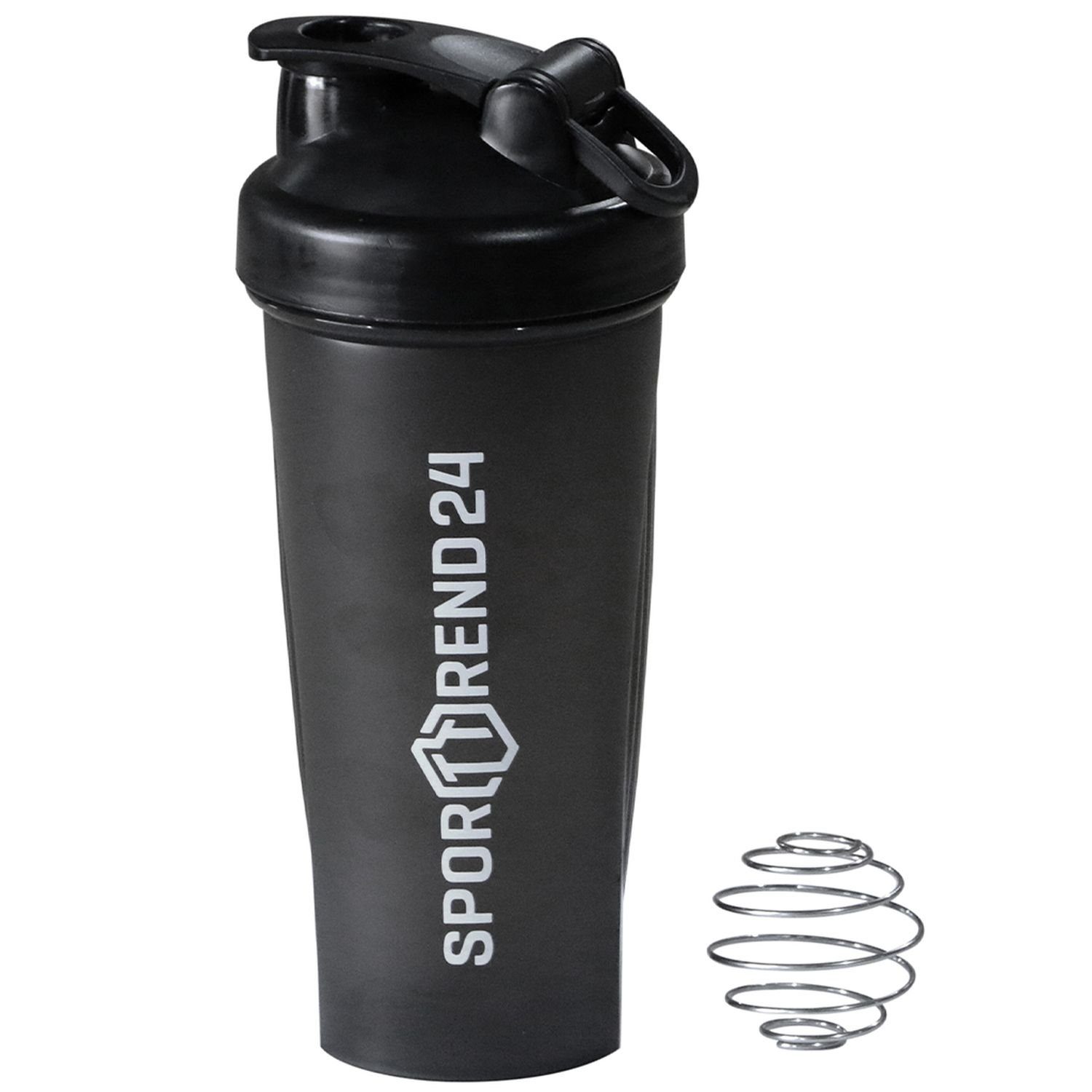 Sporttrend 24 Protein Shaker Shaker 600ml mit Eisenkugel