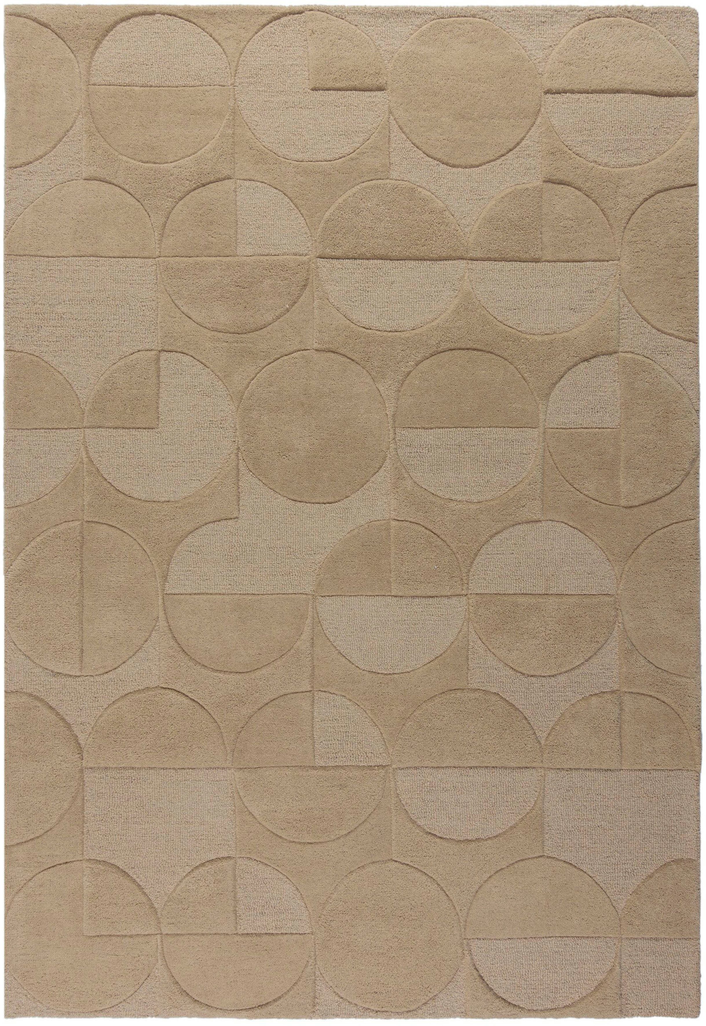 FLAIR RUGS Wollteppich Gigi, Höhe: 8 günstig online kaufen
