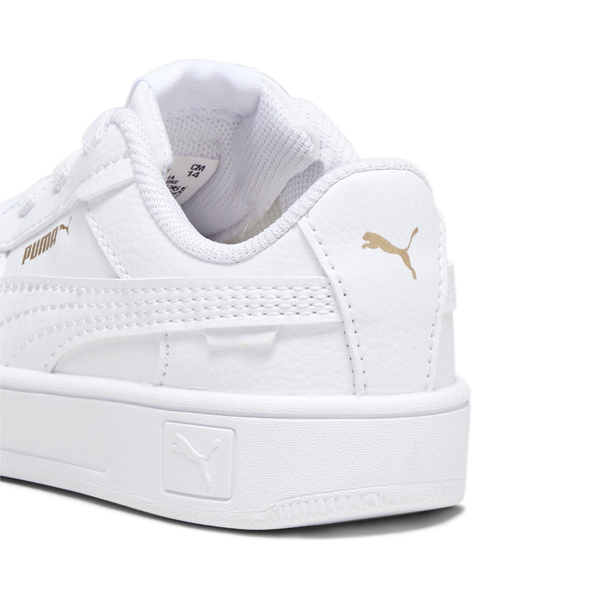 Street Sneakers Sneaker Mädchen Carina White Gold PUMA