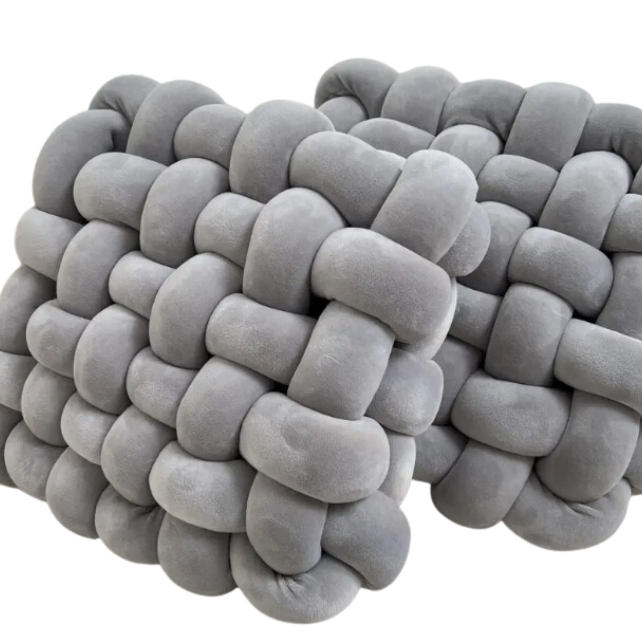 Norvéa Home Dekokissen Knotenkissen, Super weiches Füllmaterial, langlebig