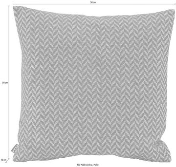 H.O.C.K. Dekokissen Zircono, mit Ethnomuster, Kissenhülle mit Füllung, 1 Stück