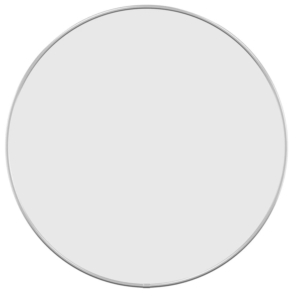 furnicato Wandspiegel Silbern Ø 50 cm Rund (1-St)
