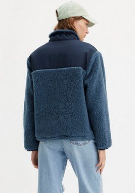 Levi's® Fellimitatjacke CB BIG FOOT SHERPA BLUE warm und flauschig