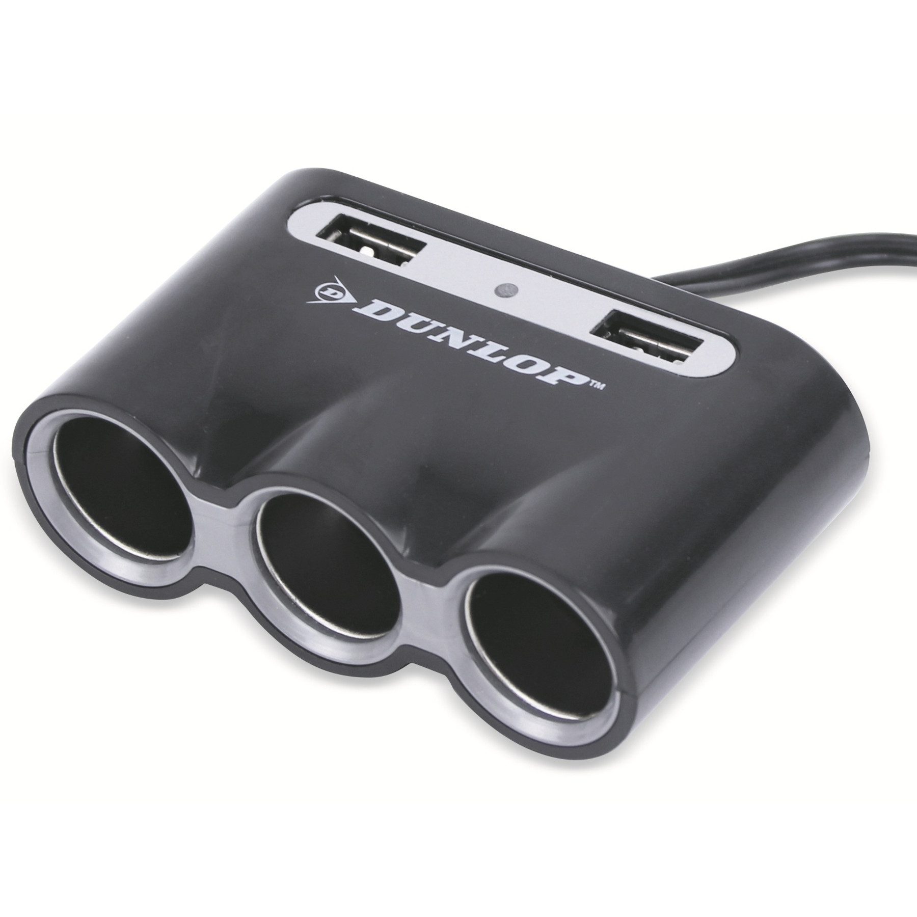 DUNLOP Zigarettenanzünder-Verteiler, 12/24V USB-Ladegerät