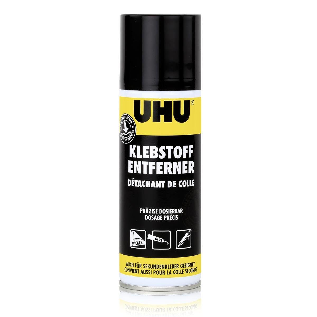 UHU Bastelkleber UHU Klebstoff Entferner Spray 200ml - super stark und sehr effektiv