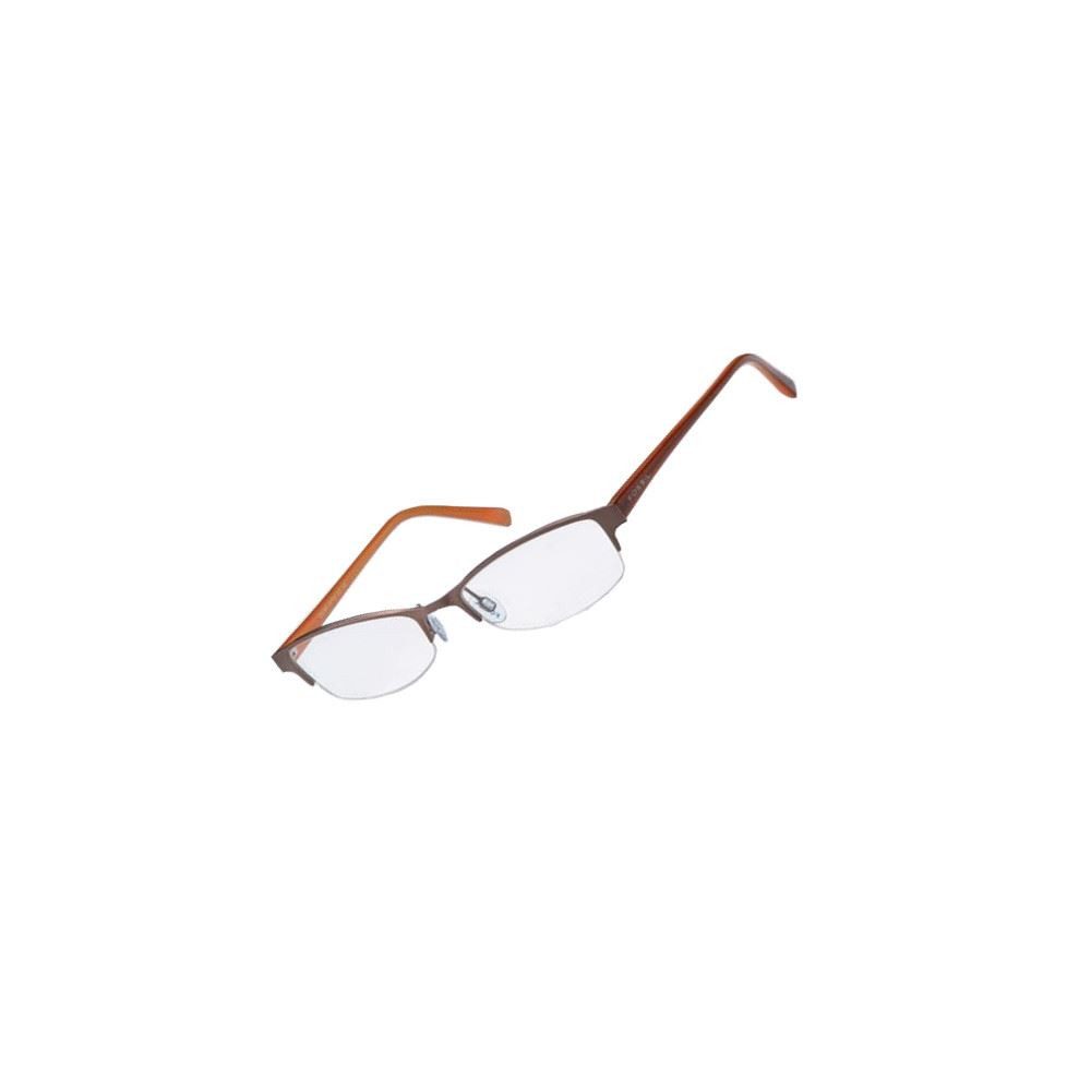 Fossil Brillengestell Korrektionsfassung Brille Metall Braun 50/17/140 - OF1102210, Metall und Kunststoff