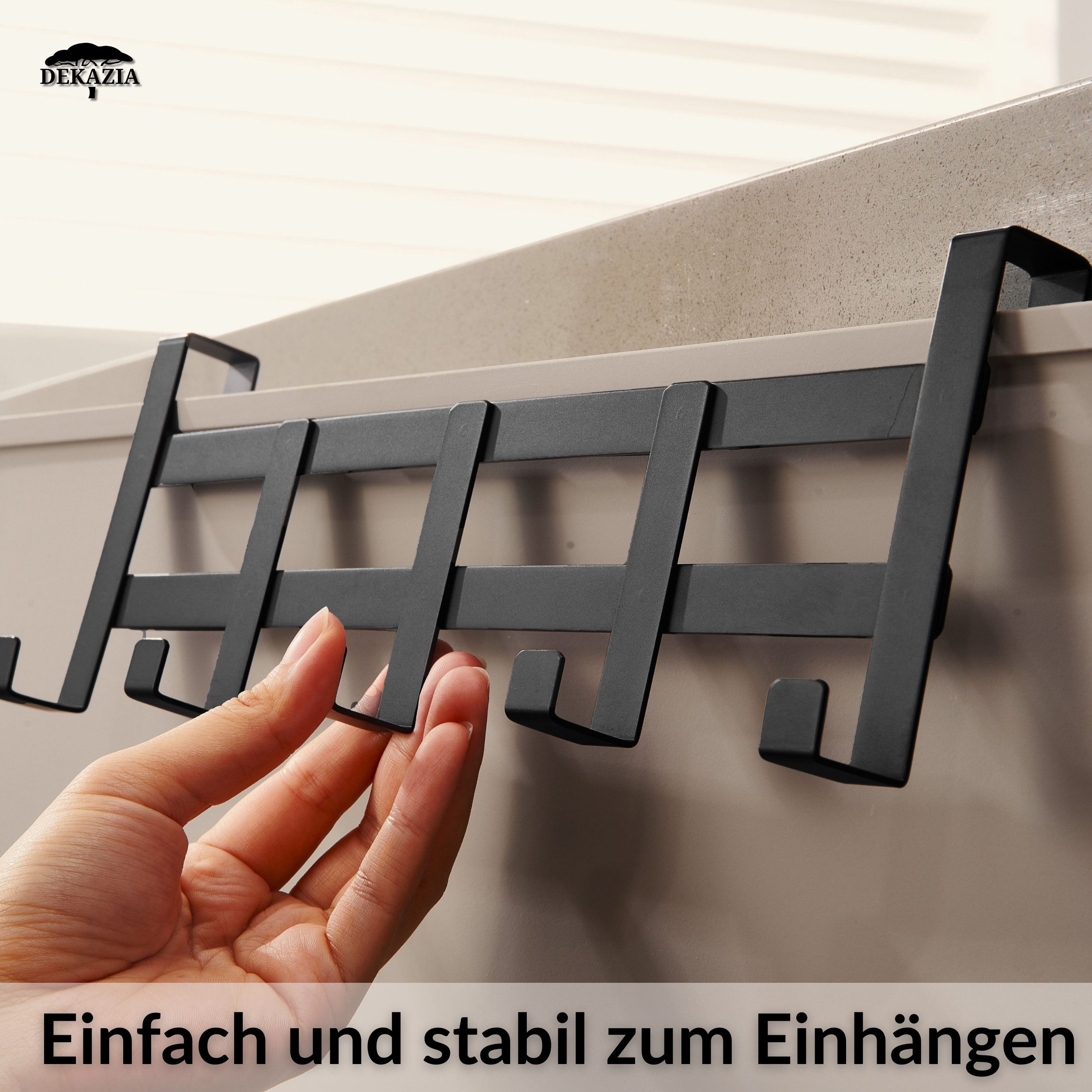 DEKAZIA Türgarderobe Kindergarderobe Tür Garderobe Türhaken günstig online kaufen