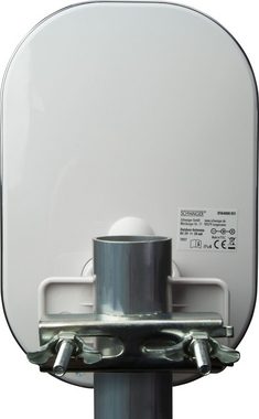 Schwaiger DTA4000 011 Flachantenne (Mit integriertem Verstärker / Eingebauter LTE-Sperrfilter zum Ausfiltern von LTE-Mobilfunkfrequenzen)