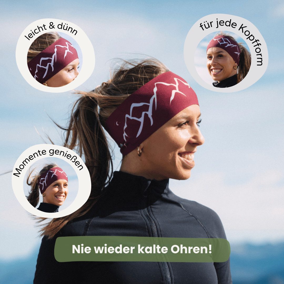 Gipfelgaudi Stirnband Outdoor Stirnband Atmungsaktiv & rutschfest, Ideal fü günstig online kaufen