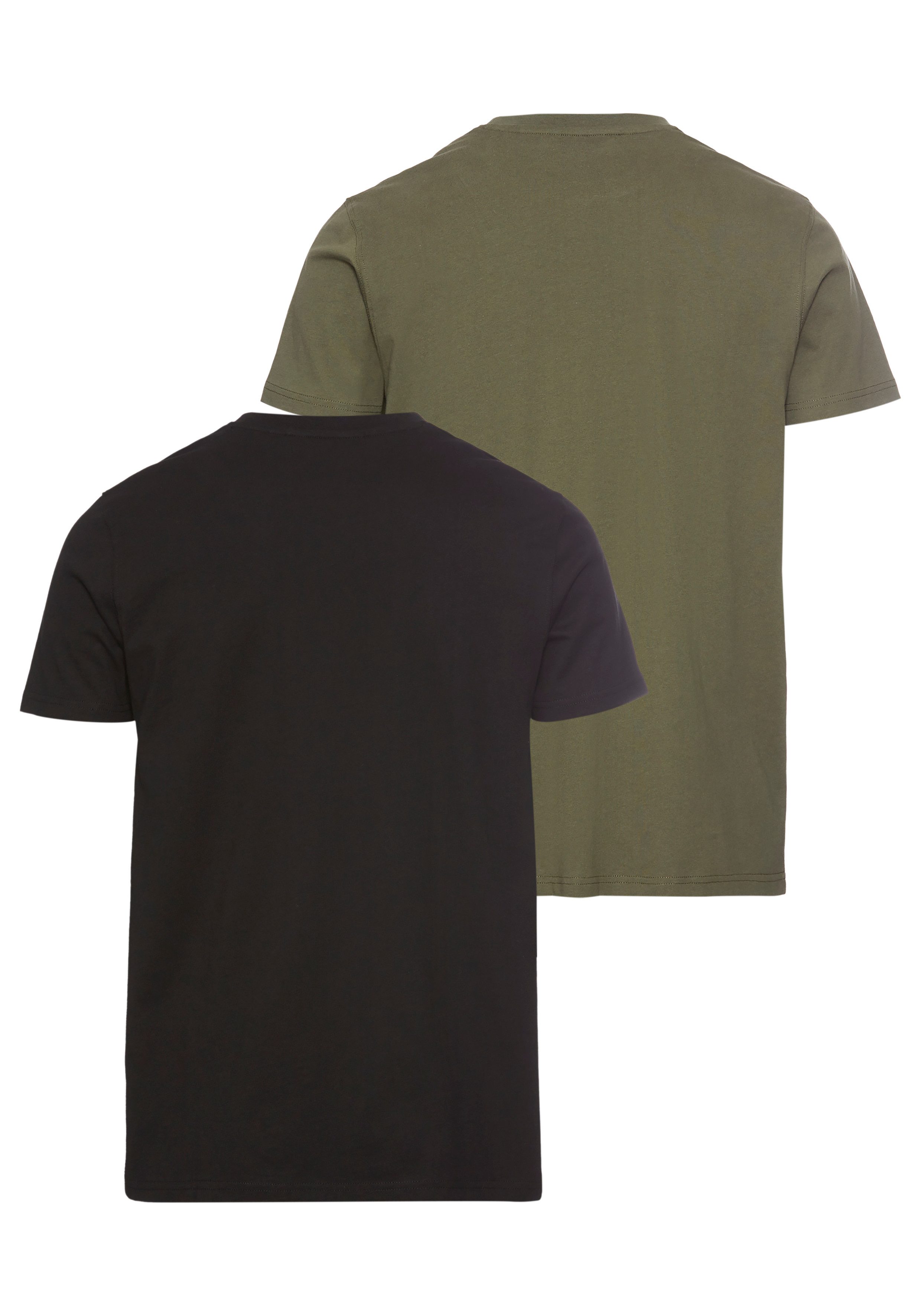 Lonsdale T-Shirt HAWTON (Packung, 2-tlg) Doppelpack mit 2 T-Shirts, aus Baumwolle – Bild 5 von 5