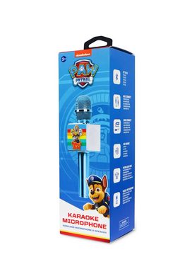 OTL Technologies Mikrofon Paw Patrol Bluetooth Mikrofon mit Karaoke Funktion, 4-in-1-Karaoke-Mikrofon