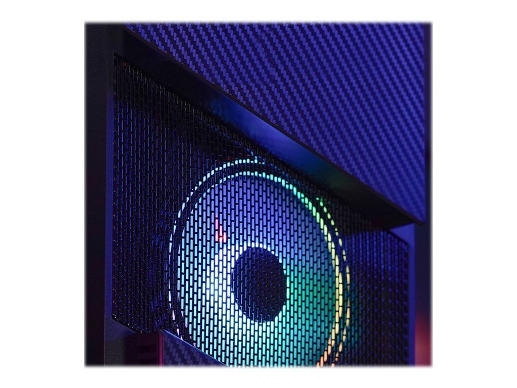 PC-Gehäuse AEROCOOL Midi Menace RGB/TG Black MicroATX/ATX/MiniITX
