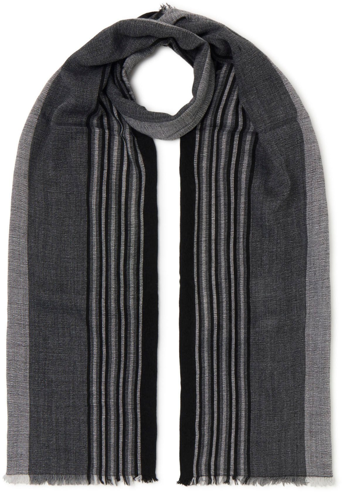 Cinque Strickschal ARTHUR, aus weichem Material mit Längssteifen, made in I günstig online kaufen