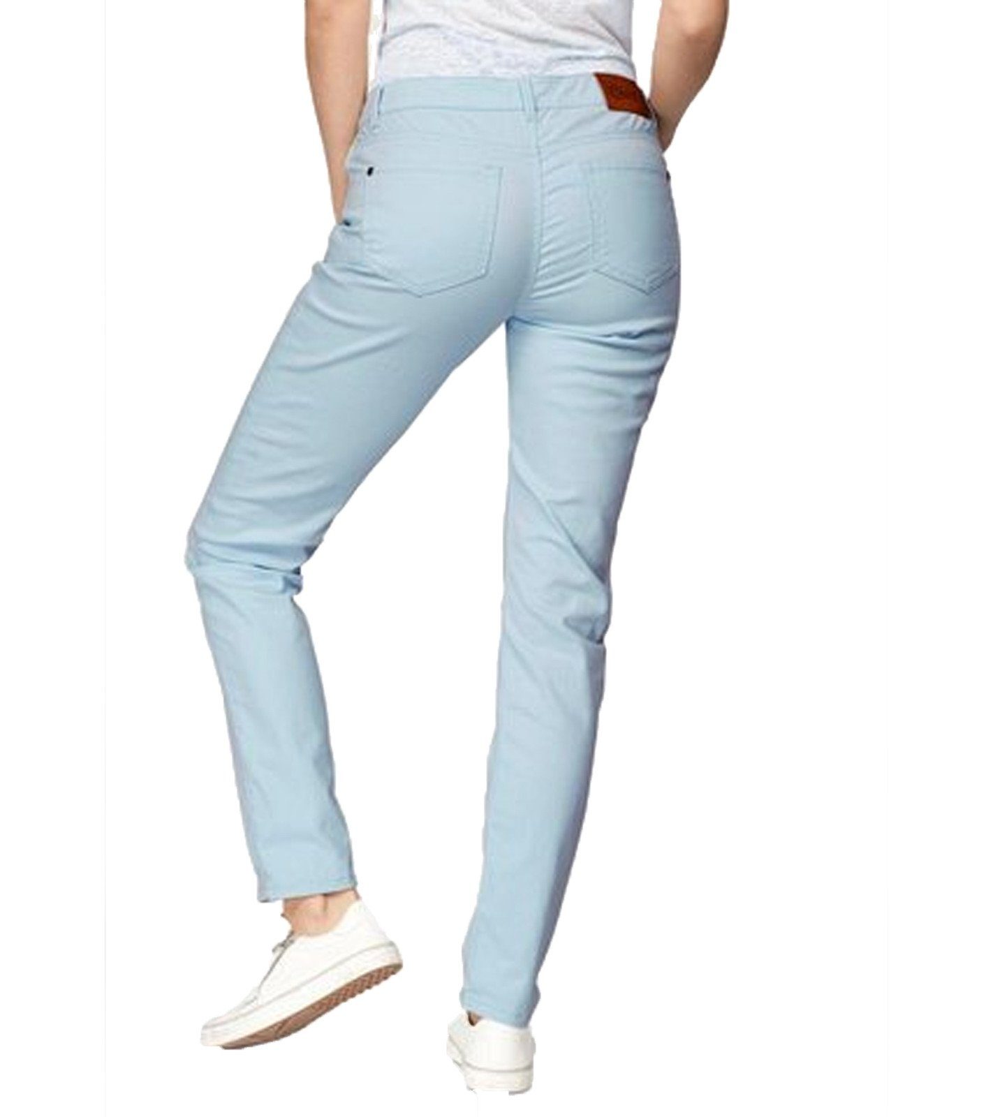 Aniston by BAUR Regular-fit-Jeans »Aniston Casual Color-Jeans trendige Damen  Denim-Hose Freizeit-Hose im 5-Pocket-Stil Langgröße Hellblau« online kaufen  | OTTO