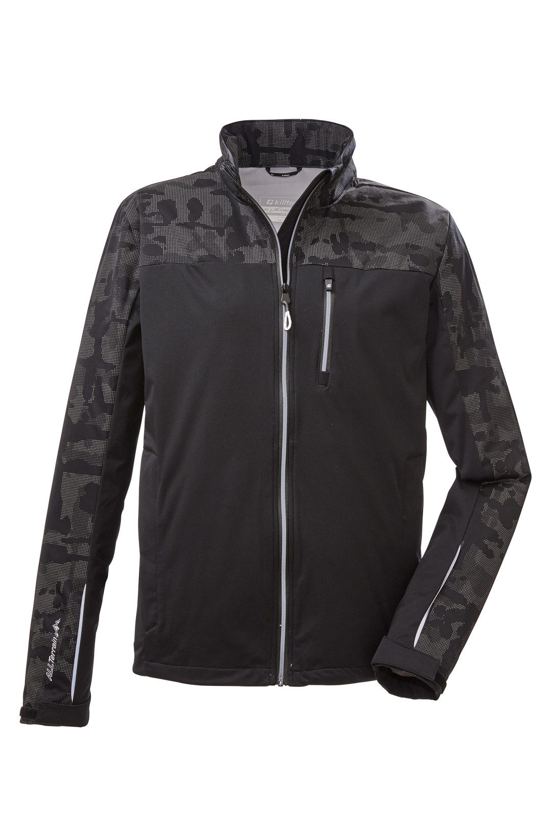 Killtec Softshelljacke KOS 31 MN SFTSHLL JCKT CS Funktionsjacke, Outdoorjacke, Sportjacke mit Stehkragen