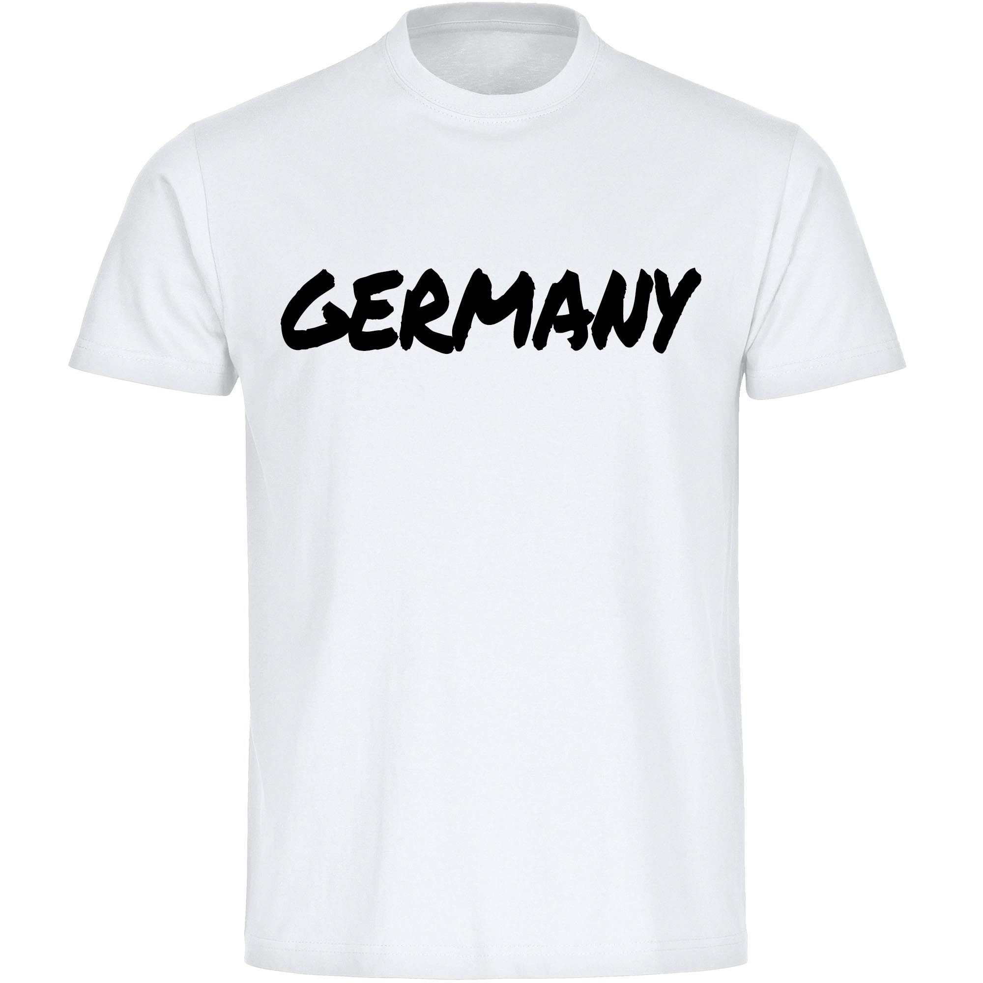 multifanshop T-Shirt Herren Germany - Textmarker - Männer