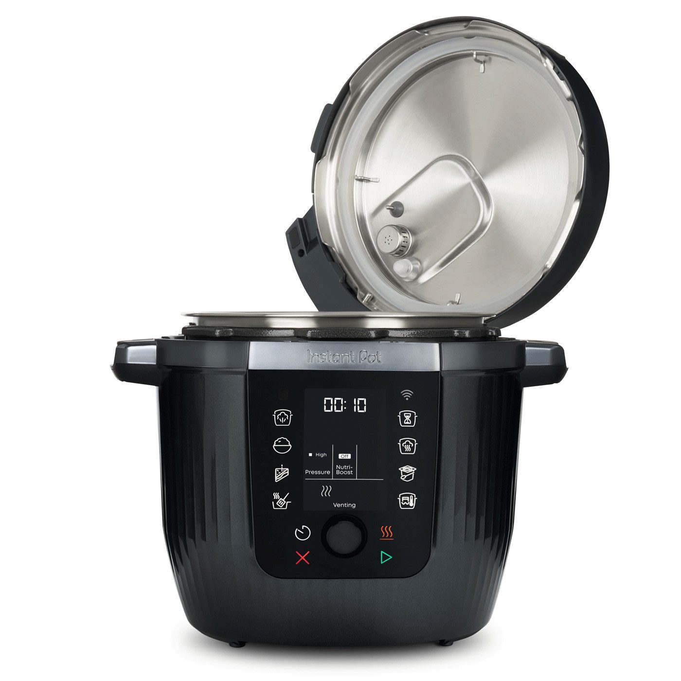 Instant Pot Multikocher Pro 10-in-1 Slow Cooker 5,7L Schongarer 1200W bis zu 6 Portionen, 1200 W, Mehrsprachige Bedienung in 10 Sprachen, intelligente Puls-Funktion
