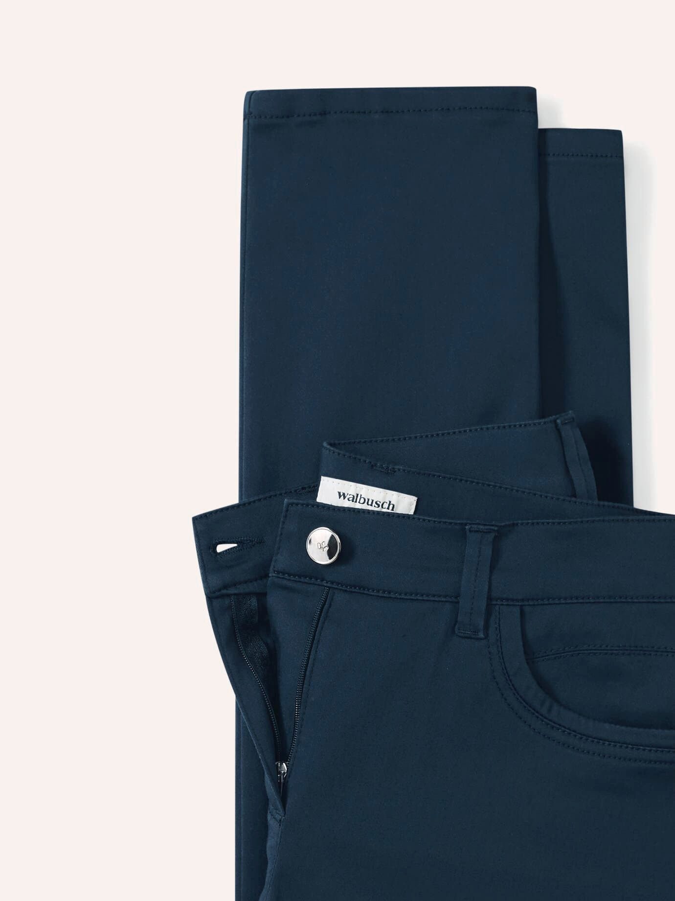 Walbusch Stoffhose Damen Extraglatt Baumwollhose Feminine Fit, bügelfrei, atmungsaktiv, Langgröße – Bild 4 von 4