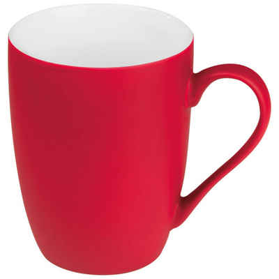 Livepac Office Tasse Porzellantasse / Kaffeetasse / Fassungsvermögen: 300 ml / Farbe: rot