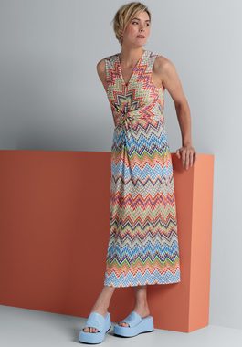 bianca Sommerkleid DINORAH mit modernem Allover-Dessin in Trendfarben