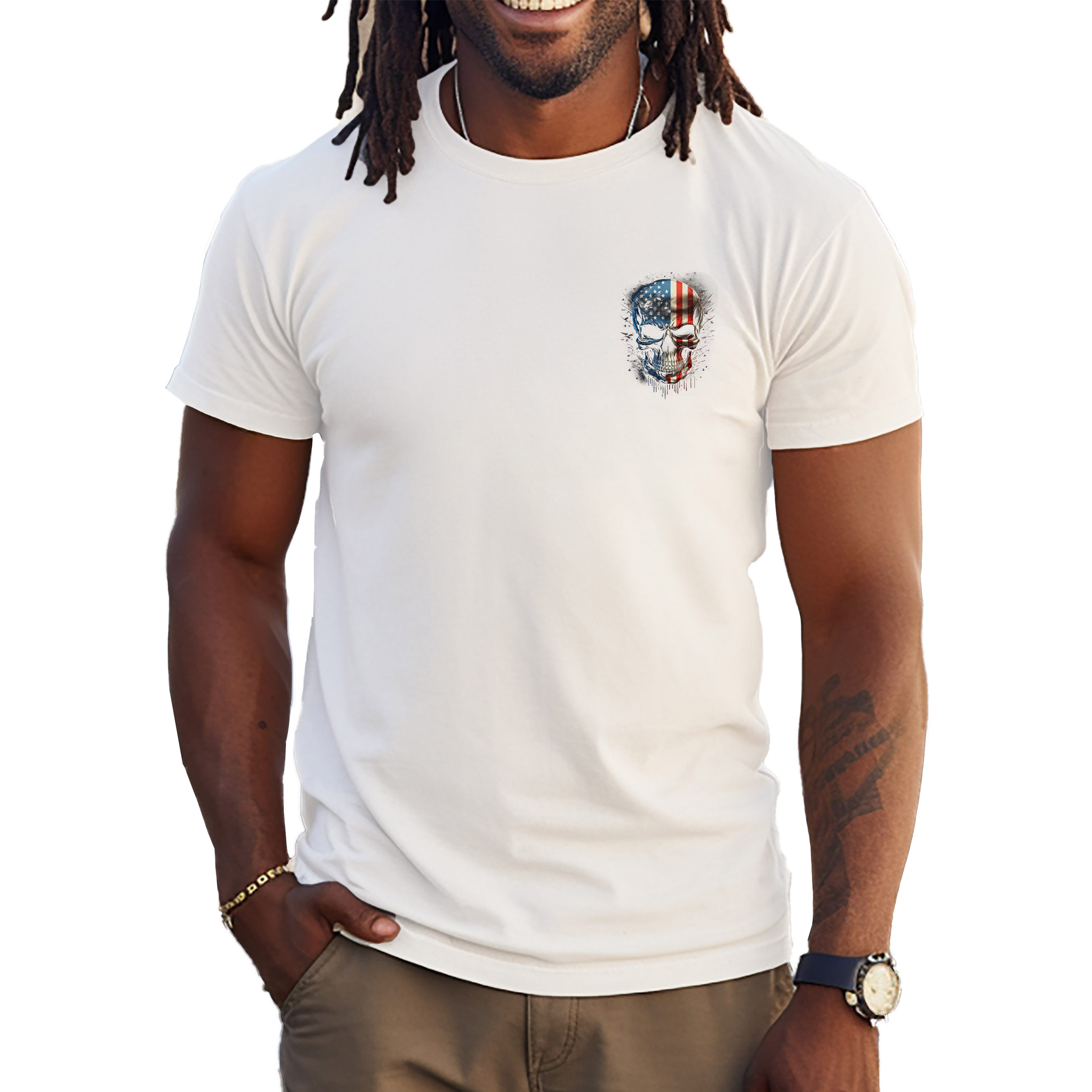 Banco T-Shirt Herren T-Shirt mit Totenkopf günstig online kaufen