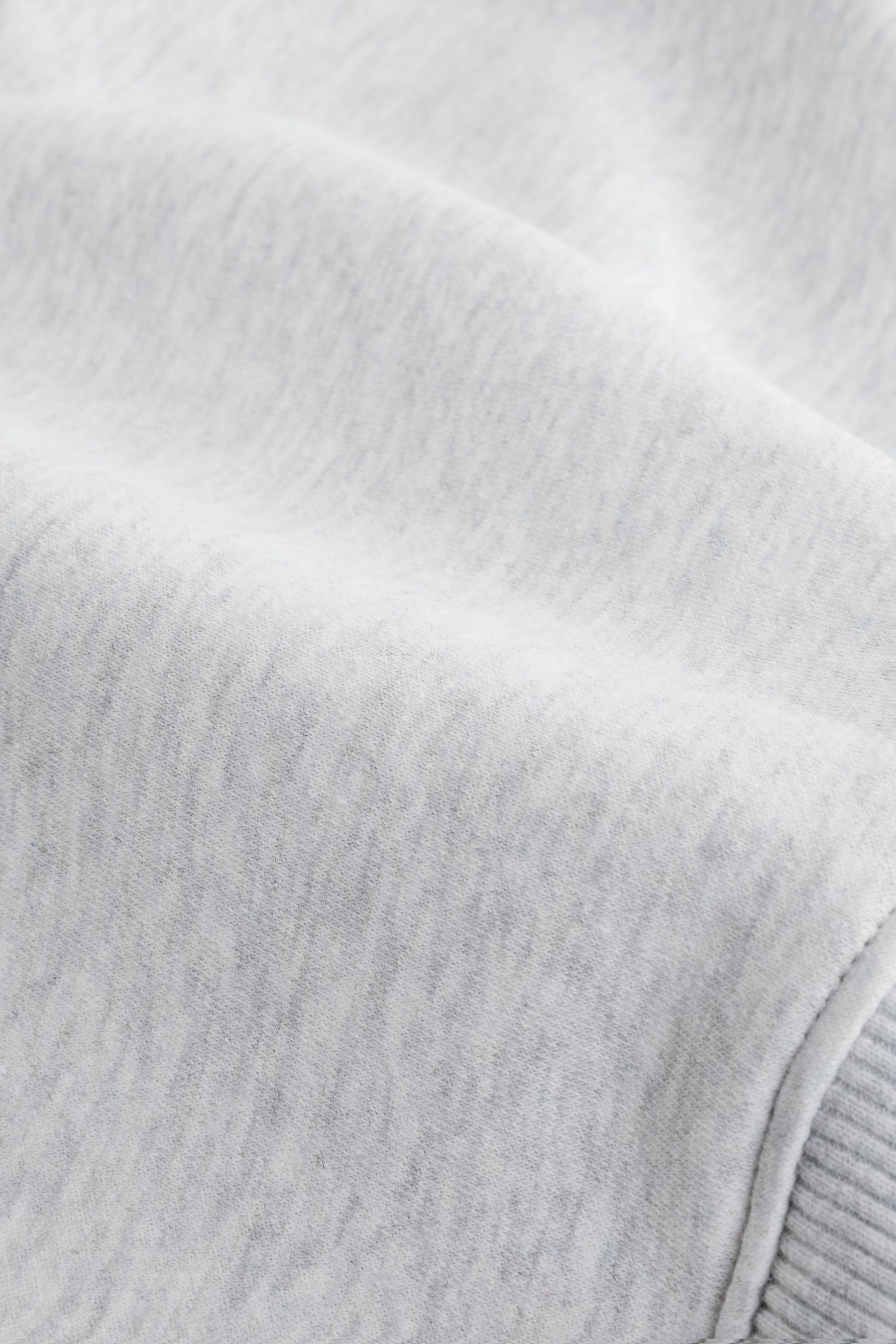 Next Sweatshirt Sweatshirt mit Rundhalsausschnitt Light (1-tlg) Grey