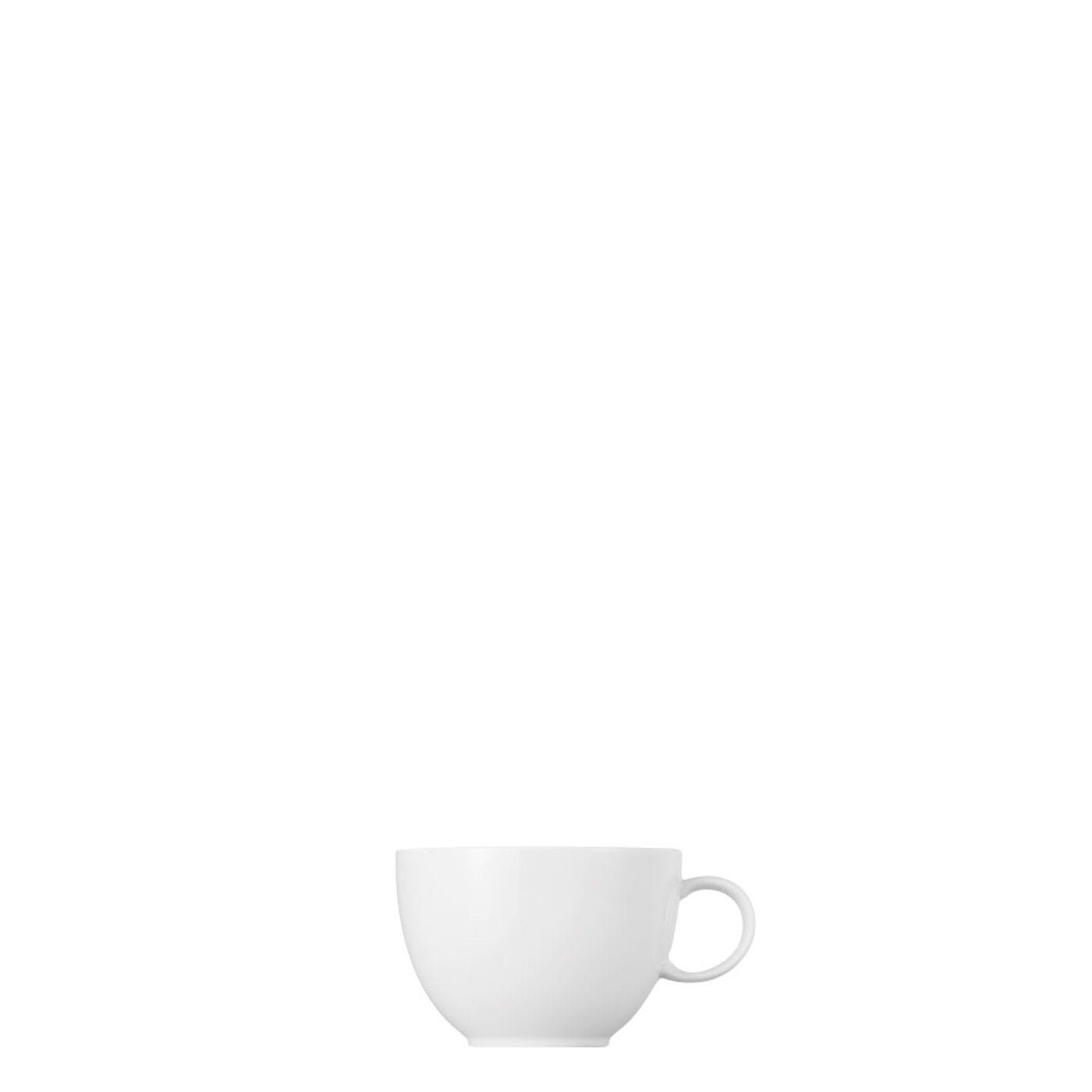 Thomas Porzellan Tasse Tee-Obertasse - SUNNY DAY Weiß - 6 Stück