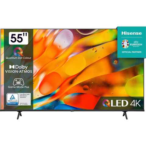 Hisense 55E77KQ QLED-Fernseher (139 cm/55 Zoll, 4K Ultra HD, Smart-TV)