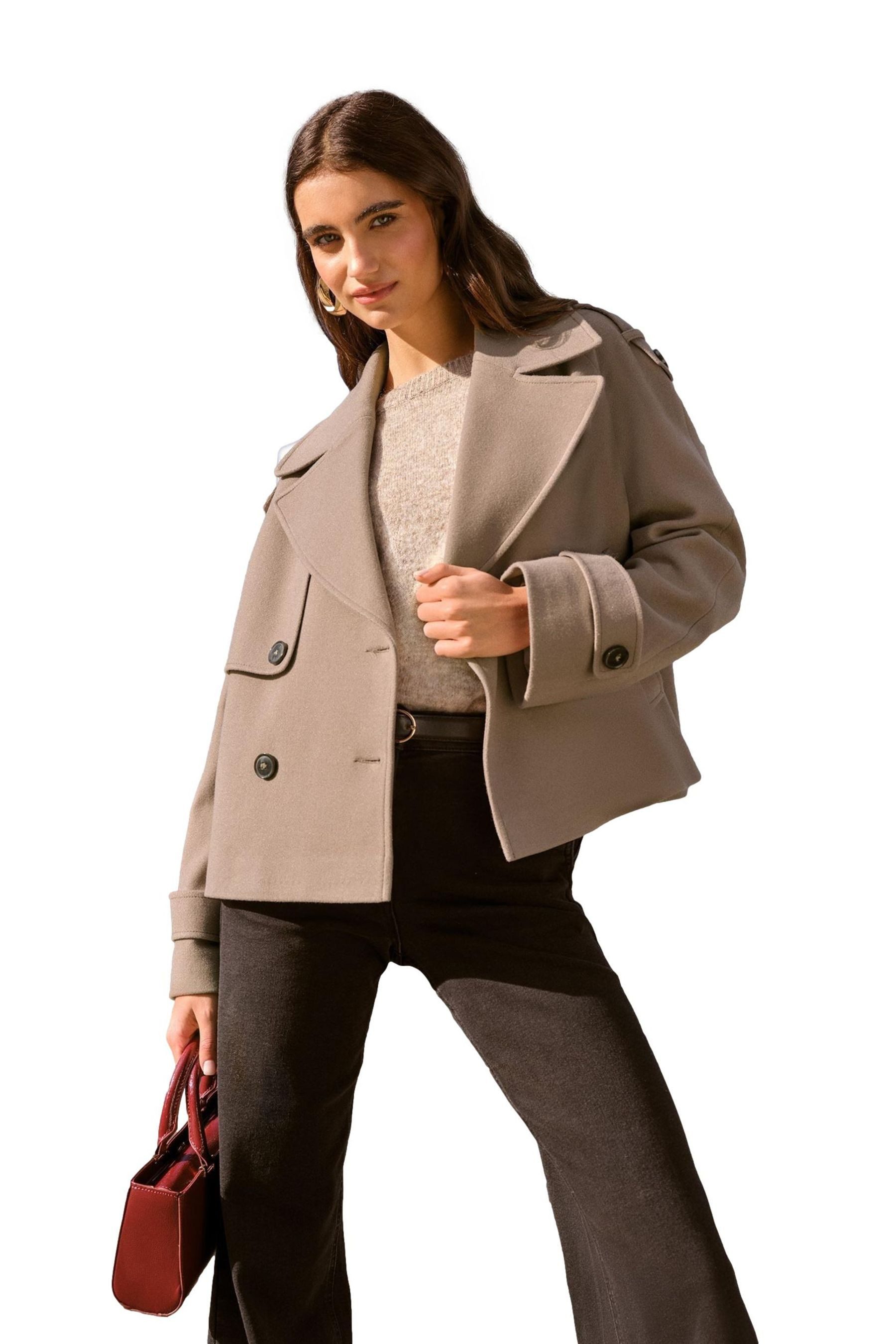Friends Like These Trenchcoat Friends Like These Kurzer Trenchcoat (1-tlg)