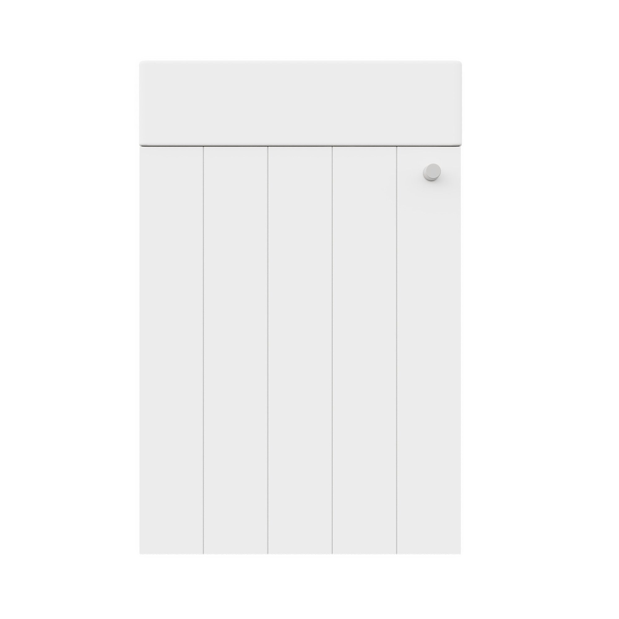 Flieks Waschtisch wandmontierter Waschbeckenunterschrank mit Keramikwaschbecken (wasser- und feuchtigkeitsbeständige Lackierung, 1-St., 41x23x62,5 cm), Badmöbel – Bild 5 von 5