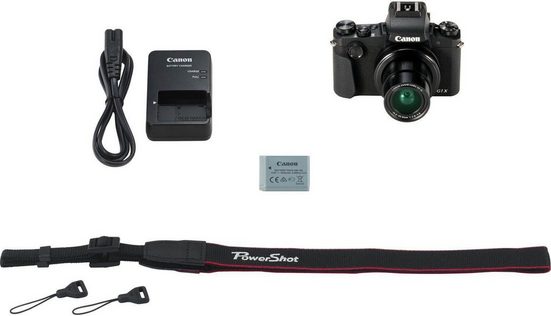 Canon »POWERSHOT G1 X MARK III EU26« Kompaktkamera (15-45 mm, 1:2,8 - 1:5,6, 24,2 MP, 3x opt. Zoom, WLAN (Wi-Fi), Bluetooth)