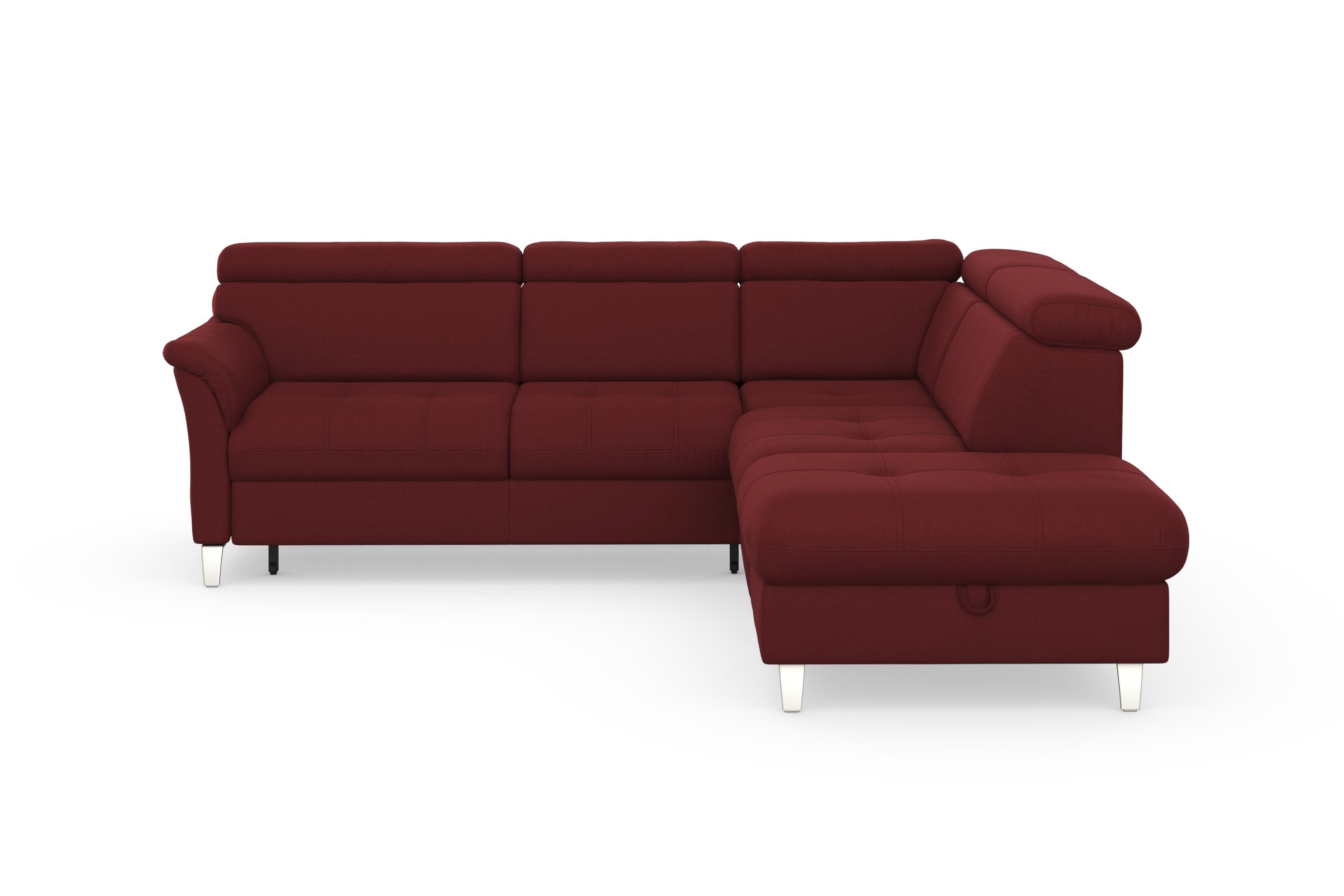 sit&more Ecksofa Marano L-Form, inklusive Kopfteilverstellung, günstig online kaufen