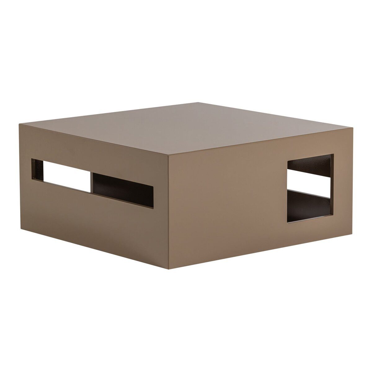 vtwonen Couchtisch, Künstlerische Gestaltung, kompakte quadratische Form