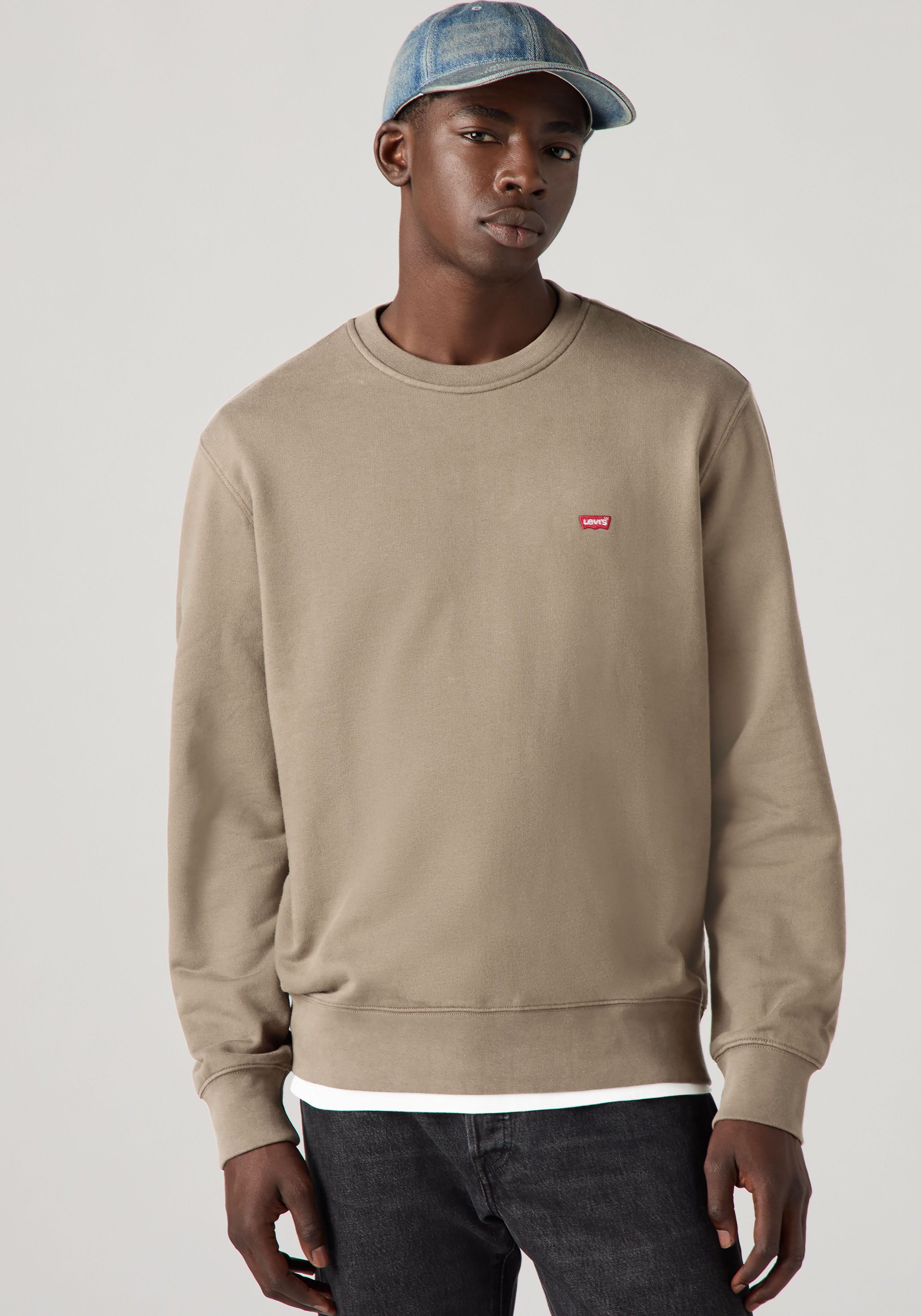 Levi's® Sweatshirt SWEATSHIRT NEW ORIGINAL CREW Innen weich angeraut