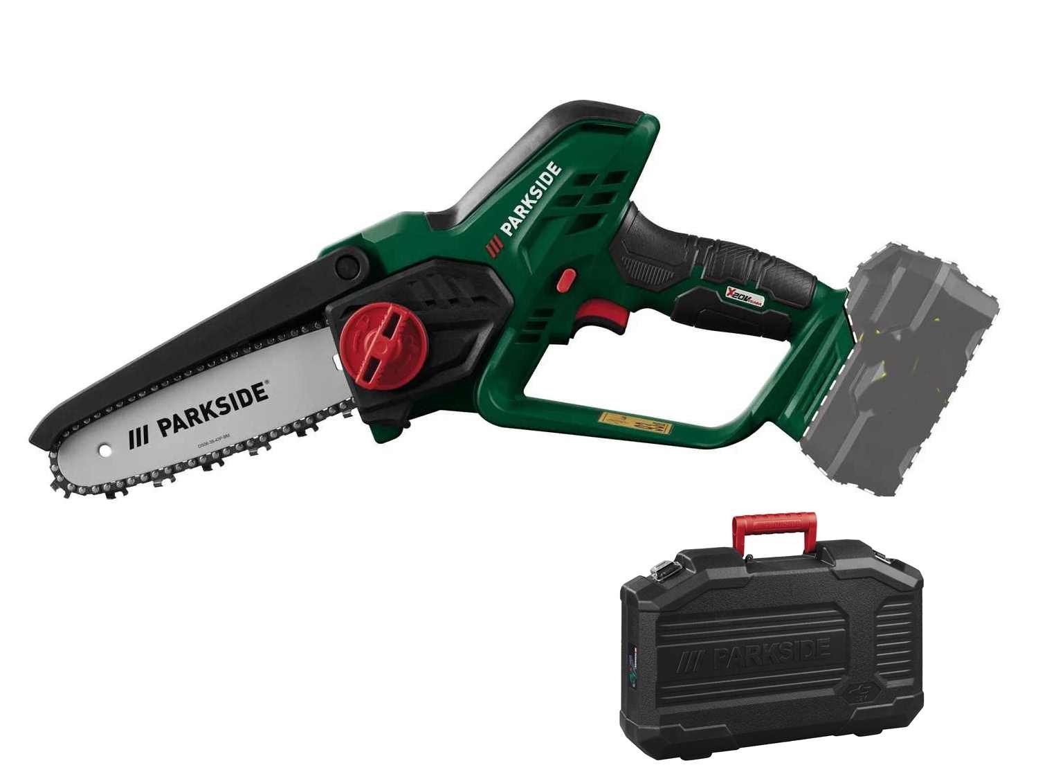 Parkside Akku-Kettensäge PARKSIDE 20V Akku-Gehölzschneider PAGHS 20-Li ohne günstig online kaufen