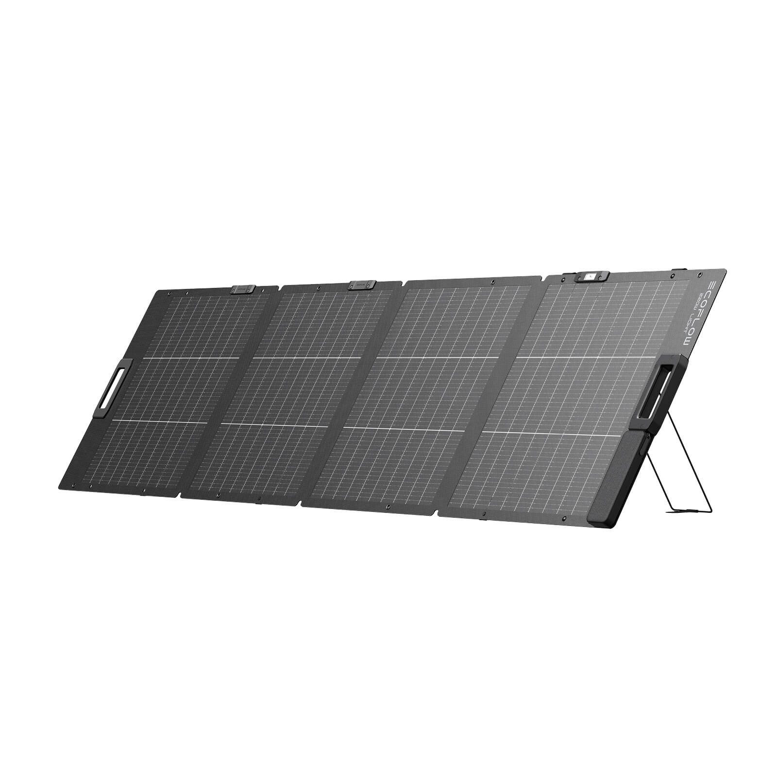 Ecoflow EcoFlow 220W Solar Panel für Delta & RIVER Serie Tragbare Powerstation Solar Panel, Für Outdoor Garten Balkon Wohnwagen Camping