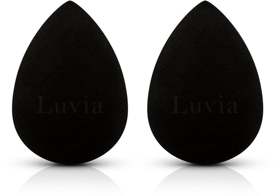 Luvia Cosmetics Make-up Schwamm Make-up Blending Sponge Set-Black, 2