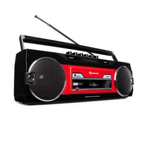 Auna Duke DAB Retro-Radio (DAB+/FM-Radiotuner, 0 W)