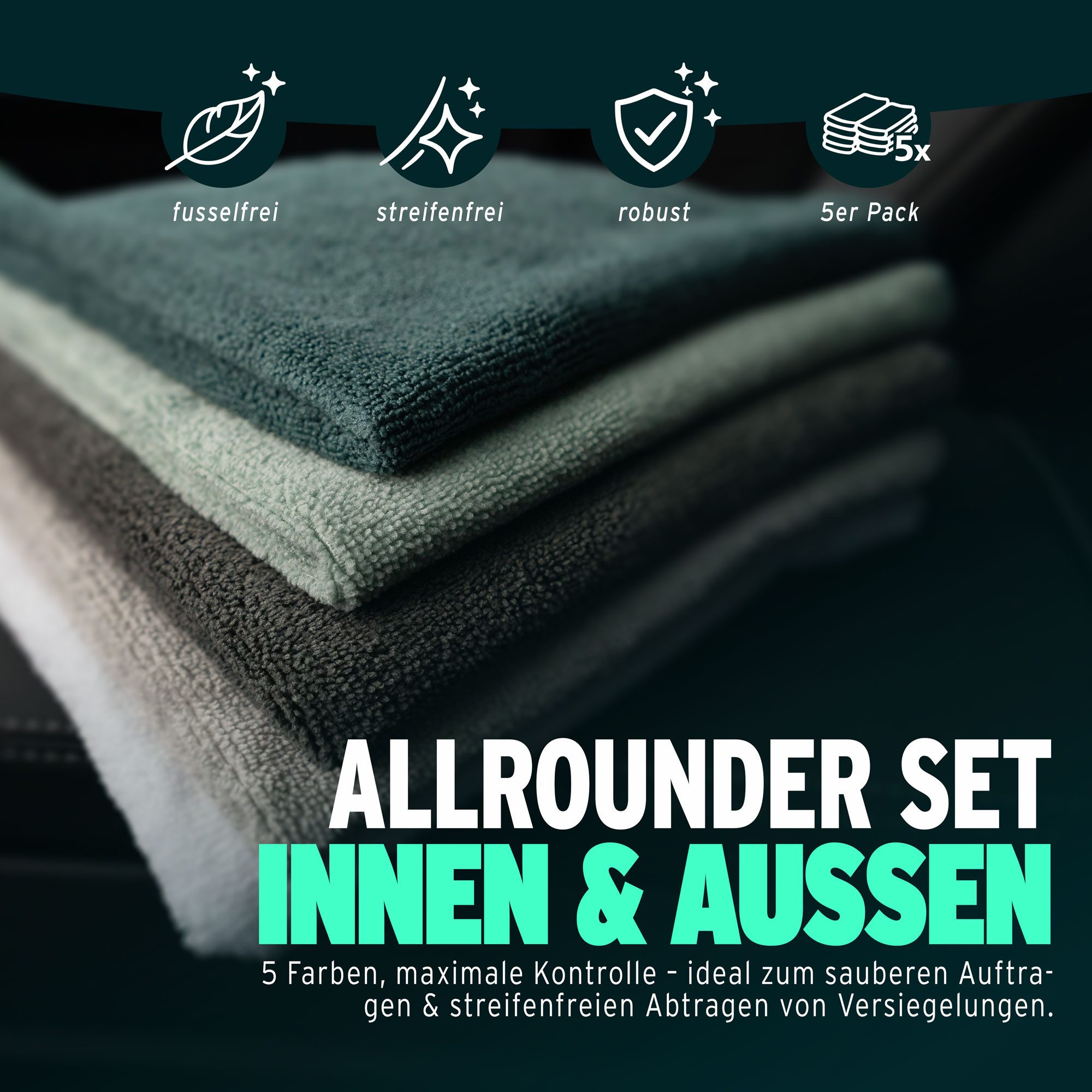 autopflege Dr. Wack A1 All in One Care & Protect Autopflege Set Pflegeset (7-St. Auto Außenpflege, Pflege & Versiegelung)