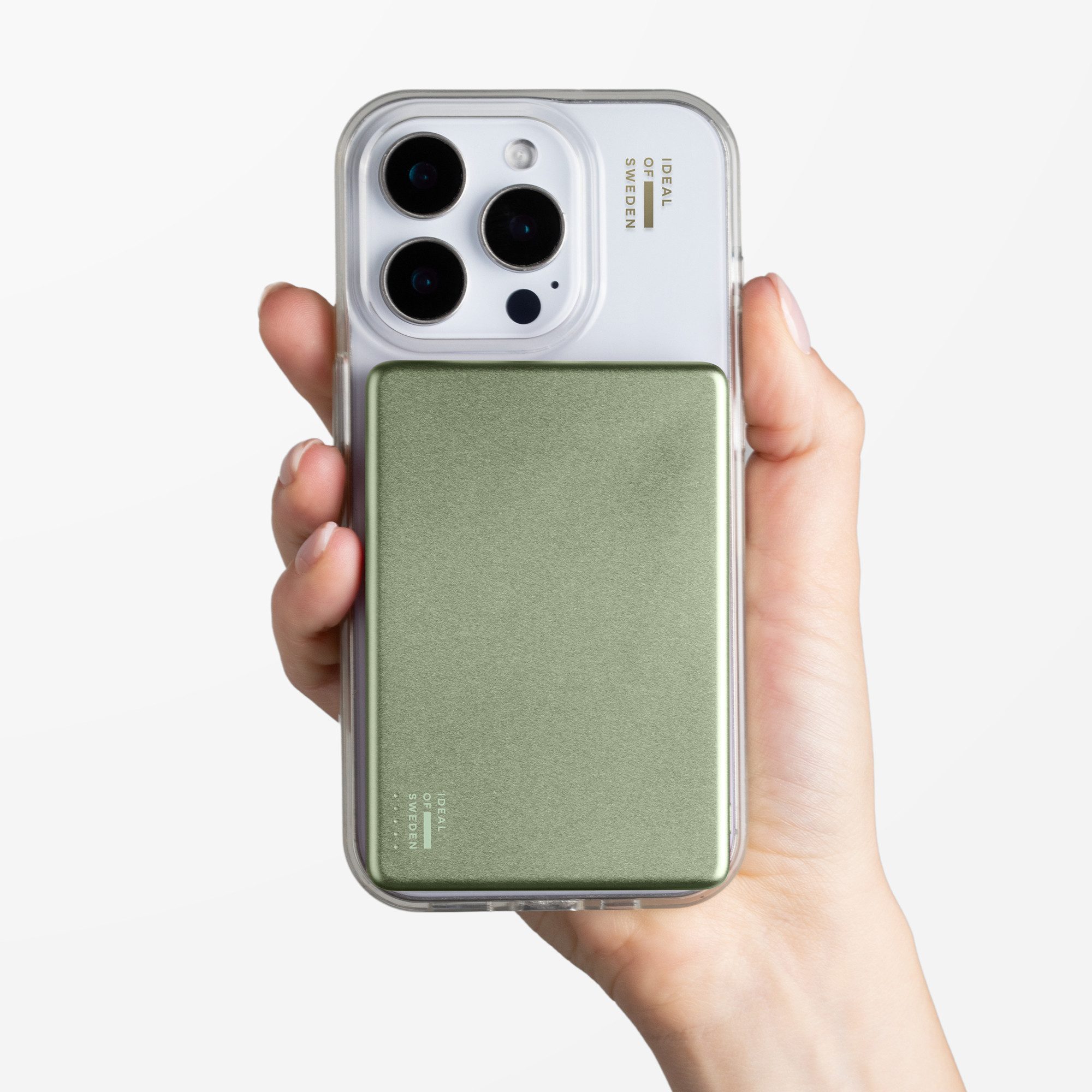iDeal of Sweden iDeal of Sweden Slim MagSafe Powerbank 5.000 mAh - Kabellose Powerbank Powerbank (1 St)