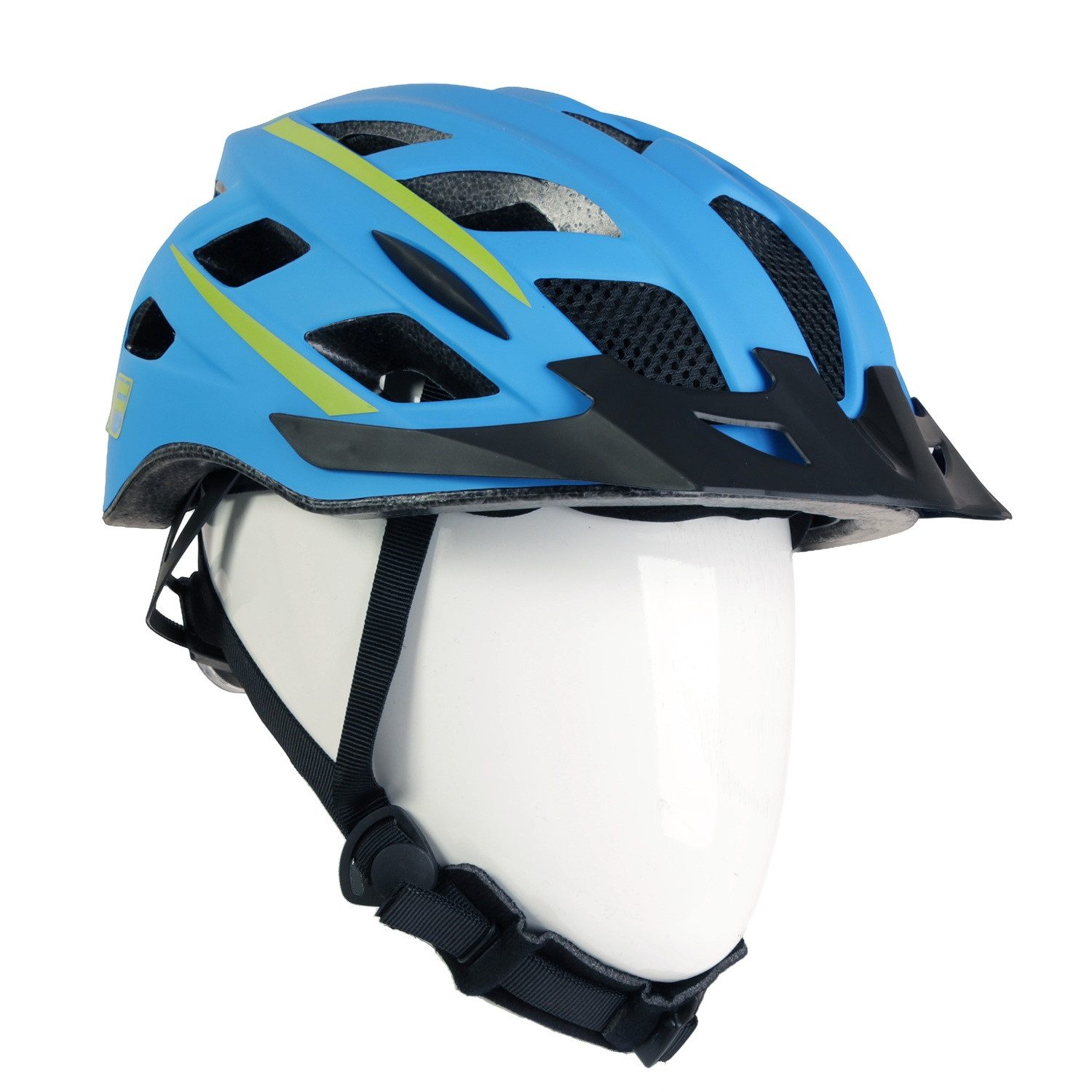 FISCHER Fahrrad Fahrradhelm Fahrradhelm Urban Montis Blau L/XL (1x Helm), Radhelm Fahrrad Helm, auch für MTB oder Sport-Helm