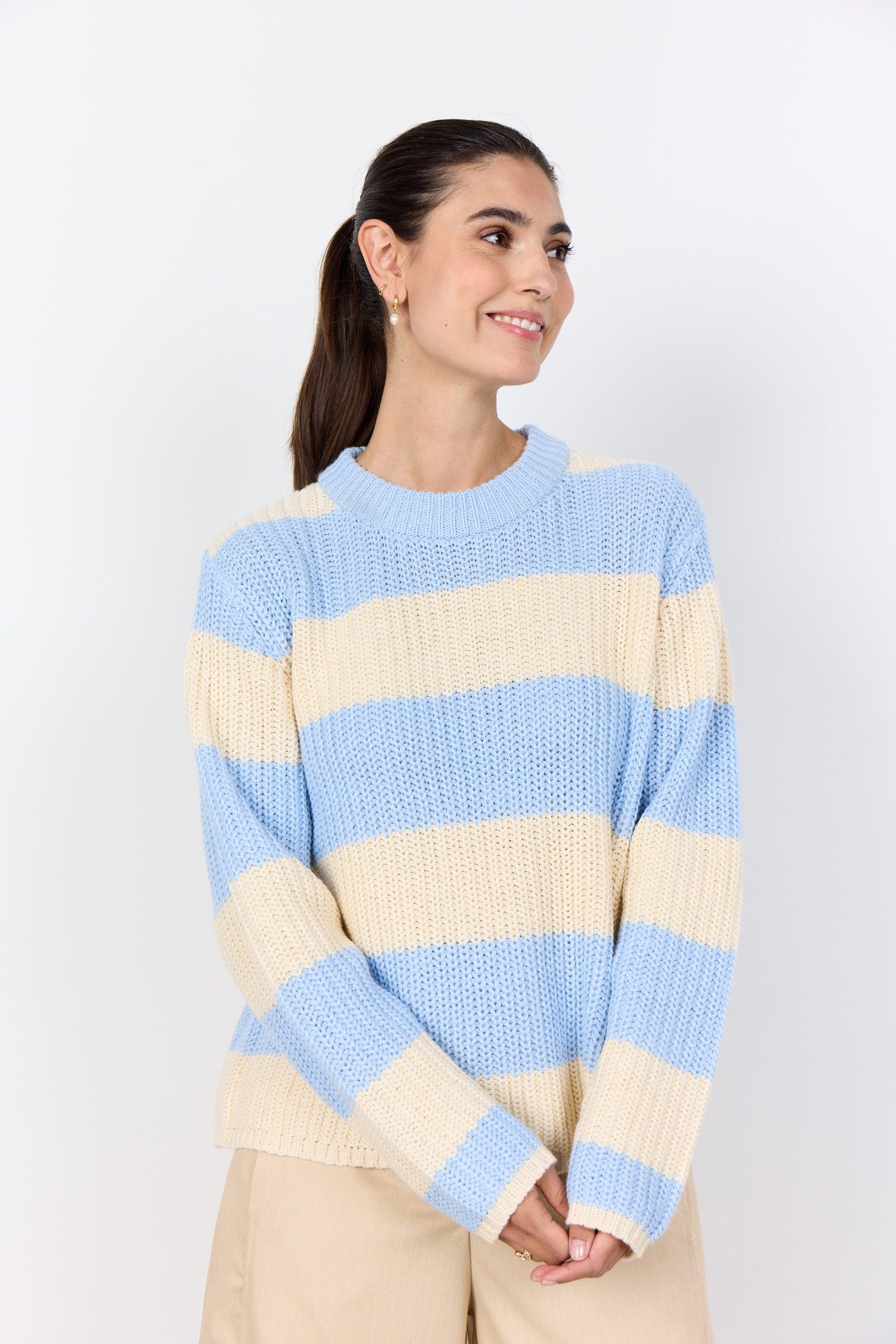 soyaconcept Strickpullover SC-REMONE STRIPE 38 günstig online kaufen