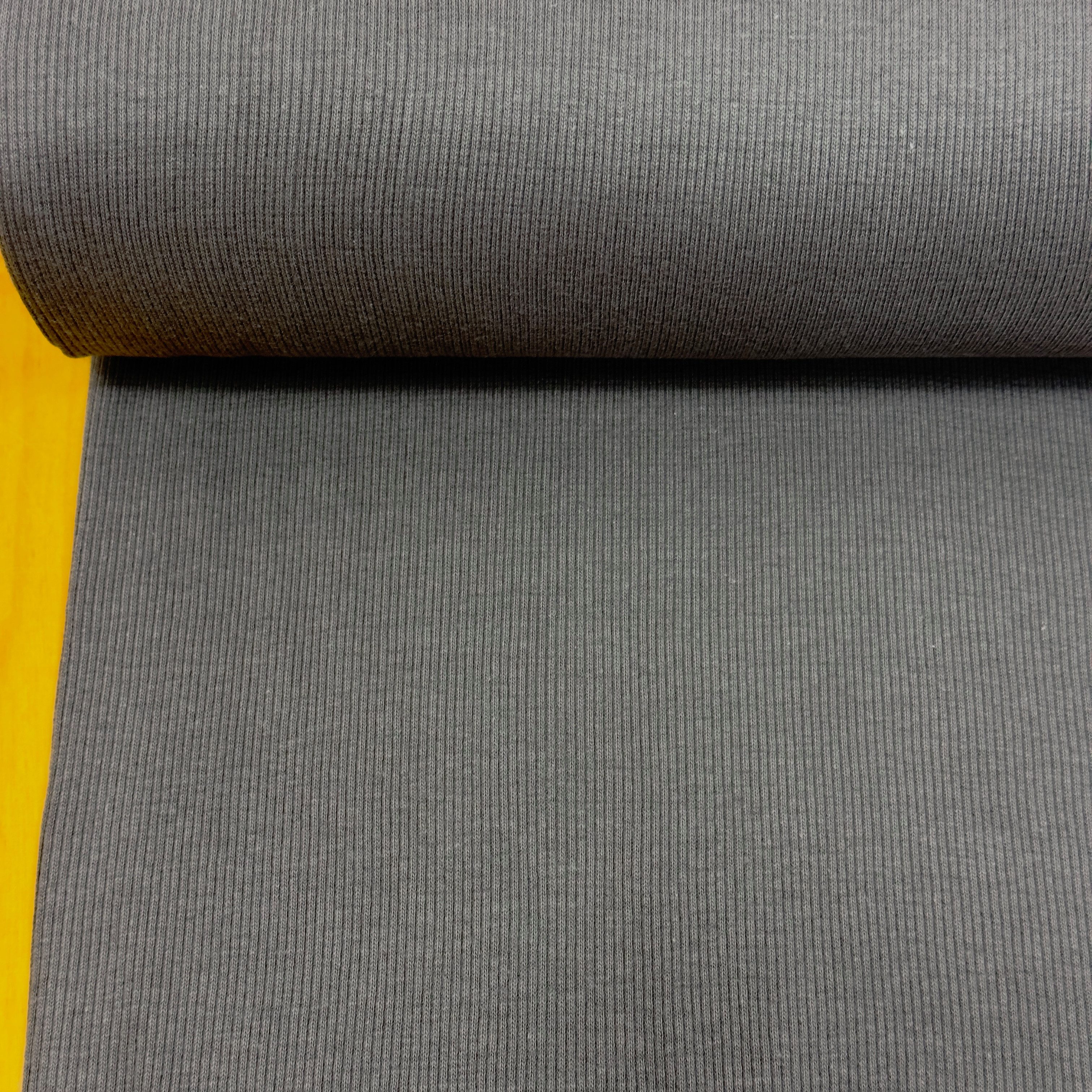 MAGAM-Stoffe Stoff "Laura", Bündchenstoff Grobstrick uni OEKO-TEX Meterware ab 50cm