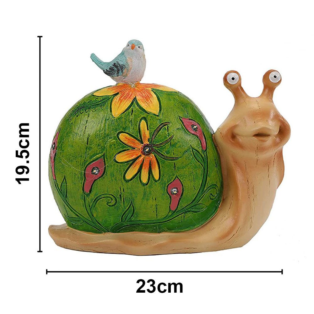 MUPOO Gartenfigur LED Dekofigur Solar Garten günstig online kaufen