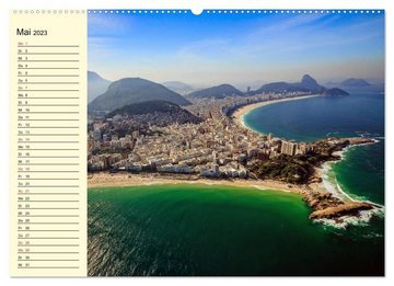 CALVENDO Wandkalender Brasilien. Faszinierend und groß wie ein Kontinent (Premium, hochwertiger DIN A2 Wandkalender 2023, Kunstdruck in Hochglanz)
