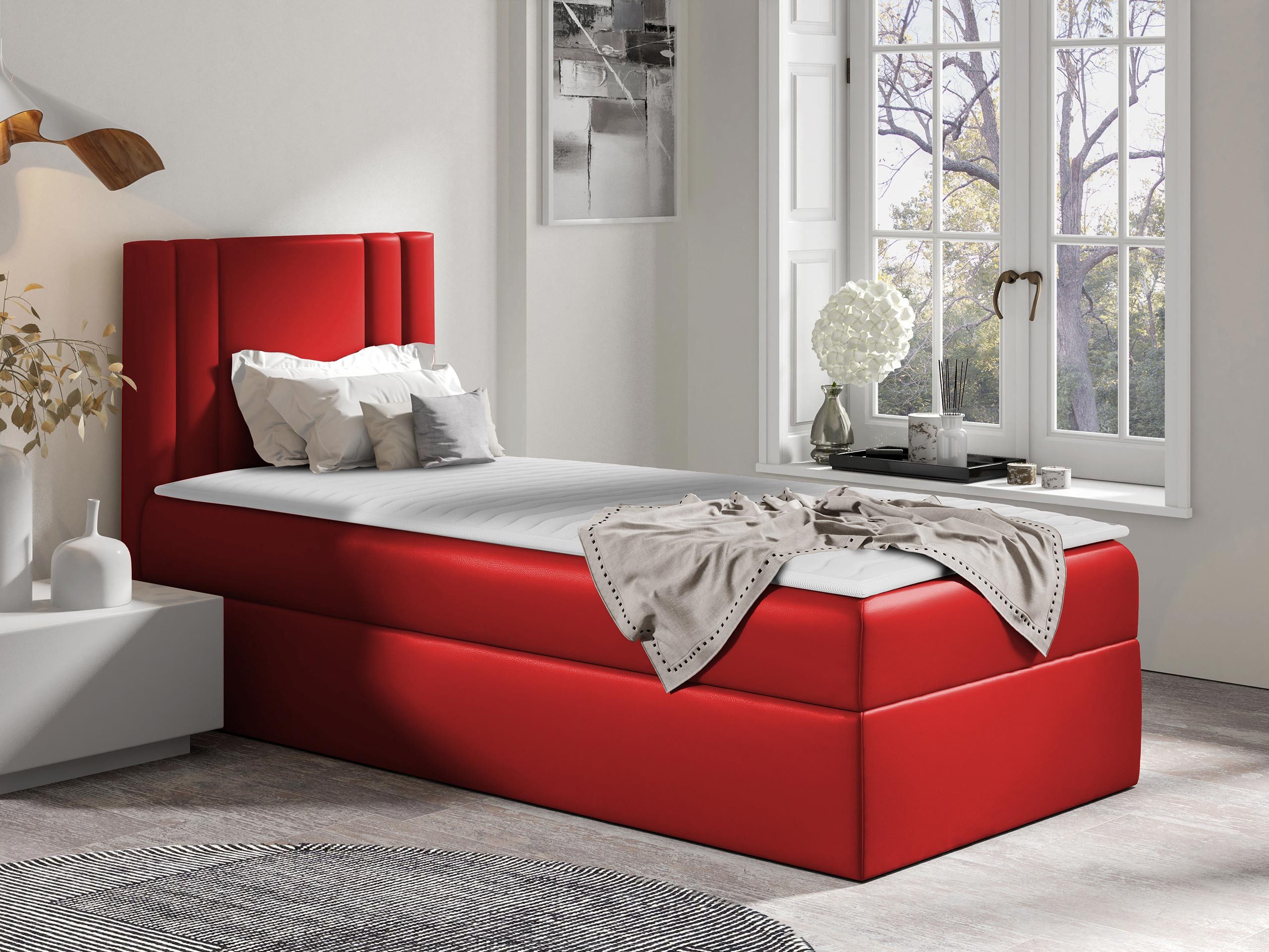 MIRJAN24 Boxspringbett Carmen Mini (mit Hauptmatratze, günstig online kaufen