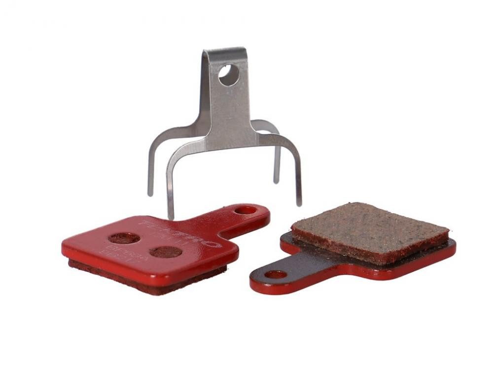 Tektro Scheibenbremse TEKTRO Bremsbeläge Disc Volans u.a. - Scheibenbremsbelag Rot (109g)
